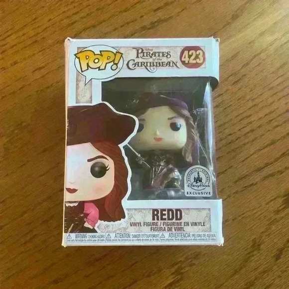 Funko Other - Funko Pop! Disney: Pirates of the Caribbean - Redd 423 Vinyl PARKS EXCLUSIVE